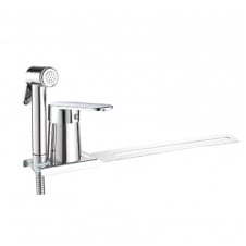 Змішувач з приставкою для біде Lidz Tani 024 (k40) хром