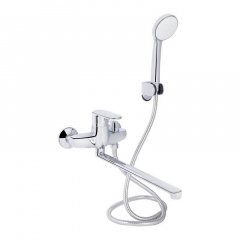 Змішувач для ванни Lidz Tani з душовим гарнітуром Chrome (LDTAN0051CRM44961) Энергодар