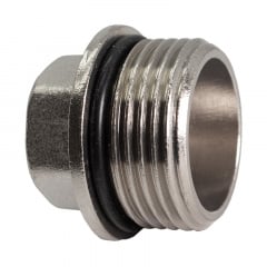 Заглушка нікельована Remi РЗ 3/4 дюйм Сріблястий Ізюм