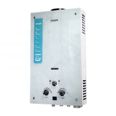 Газовий проточний водонагрівач Piegaz Afrodyta gray marble 59х34х15 см Сірий Обухів
