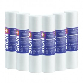 Комплект картриджів Sion 2.5х10 10 мкм Білий 6 шт