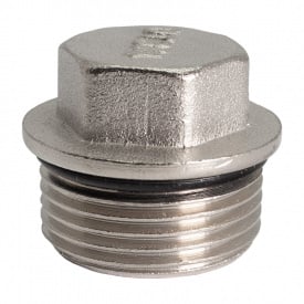 Заглушка нікельована Remi РЗ 3/4 дюйм Сріблястий