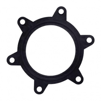 Прокладка SHS з пелюстками на 6 болтів для бойлера Чорний