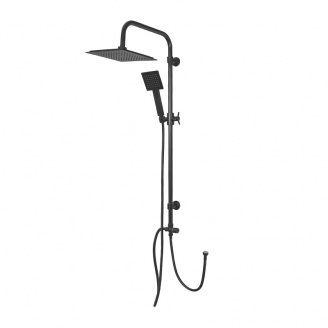 Душова система Britc XY-1218В 100 см Чорний
