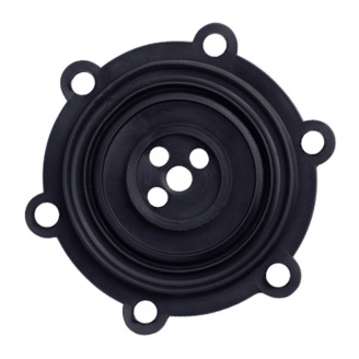 Прокладка SHS з пелюстками на 6 болтів під фланець Чорний ФЛ-01