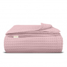 Покрывало COSAS Sakura Greek Waffle 160х230 см Розовый