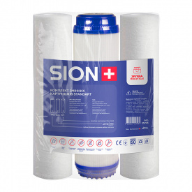 Комплект картриджей Sion Standart для фильтра обратного осмоса Белый 3 шт