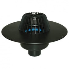 Покрівельна воронка Hutterer&Lechner GmbH DN110 вертикальний випуск з ПП-фланцем (HL62F/1)