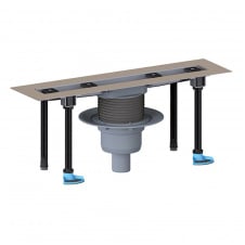 Душовий лоток Hutterer&Lechner HL50FV.0/80 вертикальний з сифоном 800 мм без решітки