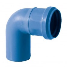 Коліно каналізаційне безшумне Valsir Triplus Ø75x87° (VS0650439)