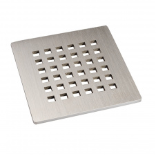 Решітка Hutterer&Lechner HL3120 серії "Quadra" 115x115 мм нержавіюча сталь