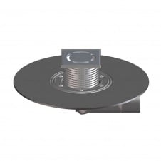 Трап для внутрішніх приміщень Hutterer&Lechner HL80.1H поворотний з бітумним покриттям