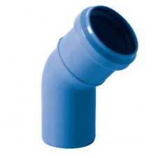 Коліно каналізаційне безшумне Valsir Triplus Ø75x45° (VS0650435)