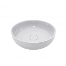 Умивальник Miraggio Moon, miramarble, білий глянцевий