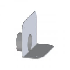 Покрівельна воронка Hutterer&Lechner DN110 горизонтальний випуск з ПВХ-фланцем (HL68KP) Київ