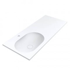 Умивальник Miraggio New York L, mirasoft, білий матовий Николаев