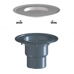 Корпус трапа для балконів та терас Hutterer&Lechner HL3100TK вертикальний DN75/110 Київ