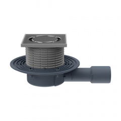 Трап для внутрішніх приміщень Hutterer&Lechner HL90PR горизонтальний 123х123/115х115мм Харків