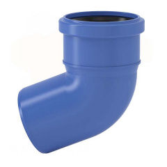 Коліно каналізаційне безшумне Valsir Triplus Ø110x67° (VS0650457) Запорожье