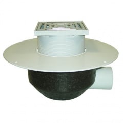 Покрівельна воронка Hutterer&Lechner GmbH DN110 горизонтальний випуск з ПВХ-фланцем (HL64BP/1) Первомайск