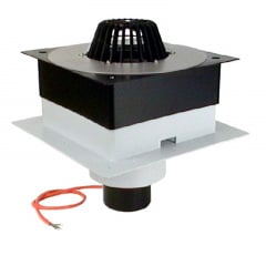 Покрівельна воронка Hutterer&Lechner HL63.1P/2 DrainBox DN125 з ПВХ-консоллю та з електропідігрівом Володимир-Волинський