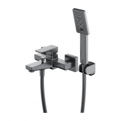 Змішувач для ванни і душу Omnires Parma nickel (PM7431IN) Тячів