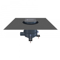 Душовий трап Hutterer&Lechner HL540I серії "Primus-Drain" 145х145/138х138мм Весёлое