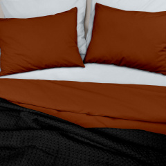 Плед покрывало COSAS Black Waffle Weave 200х220 см Черный Киев