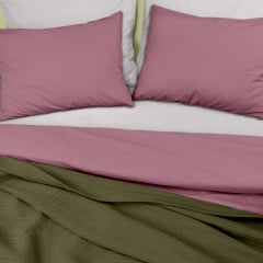 Плед покрывало косичка COSAS Avocado Knitted Braid 110х140 см Зеленый Вознесенск