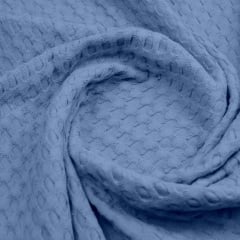 Плед покрывало COSAS Cloud Waffle Weave 240х260 см Голубой Вознесенск