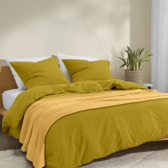 Плед покрывало вафельное COSAS Summer Greek Waffle 75x95 см Желтый Киев