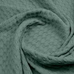 Плед покрывало COSAS Ashmint Waffle Weave 230х240 см Зеленый Обухов