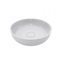 Умивальник Miraggio Moon, miramarble, білий глянцевий Ніжин