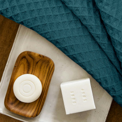 Рушник вафельний COSAS Ocean Greek Waffle 115х150 см Смарагдовий Ужгород