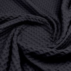 Плед покрывало вафельное COSAS Black Greek Waffle 75x95 см Черный Вознесенск