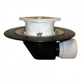 Покрівельна воронка Hutterer&Lechner HL64B DN75/110 горизонтальний випуск із затискним елементом