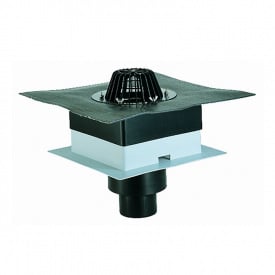 Покрівельна воронка Hutterer&Lechner HL63H/2 DrainBox DN125 з бітумним полотном