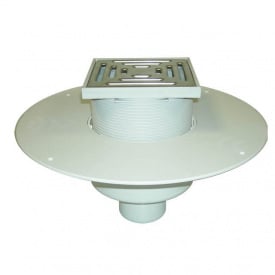 Покрівельна воронка Hutterer&Lechner GmbH DN110 вертикальний випуск з ПВХ-консоллю (HL62BP/1)