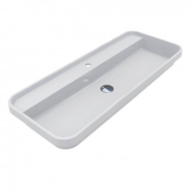 Умивальник Miraggio Ocean 1000, miramarble, білий глянцевий