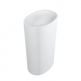 Умивальник Miraggio Lowa, mirasoft, білий матовий