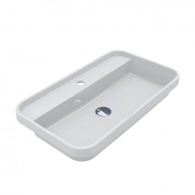 Умивальник Miraggio Ocean 700, miramarble, білий глянцевий