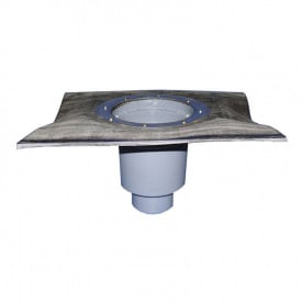 Корпус трапа для подвірря Hutterer&Lechner HL616KH/1 вертикальний DN110