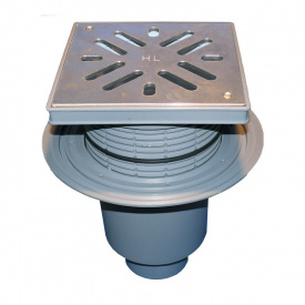 Дворовий трап Hutterer&Lechner HL616S/5 серії "Perfekt" вертикальний 240х240/226х226мм