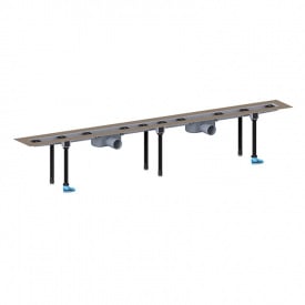 Душовий лоток Hutterer&Lechner HL50FU.0/190 зменшеної висоти з сифоном 1900 мм без решітки