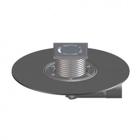 Трап для внутрішніх приміщень Hutterer&Lechner HL80.1H поворотний з бітумним покриттям