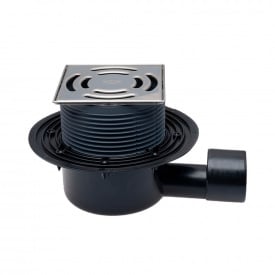 Трап для внутрішніх приміщень Hutterer&Lechner HL5100PR горизонтальний, з сухим сифоном