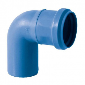 Коліно каналізаційне безшумне Valsir Triplus Ø75x87° (VS0650439)
