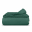 Плед покрывало косичка COSAS Eucalyptus Knitted Braid 110х140 см Зеленый Киев