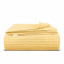 Плед покрывало вафельное COSAS Summer Greek Waffle 200х220 см Желтый Киев