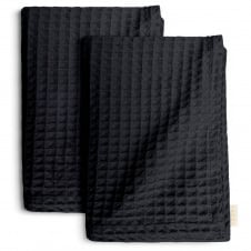 Вафельні рушники COSAS Greek Waffle Чорний 2 шт